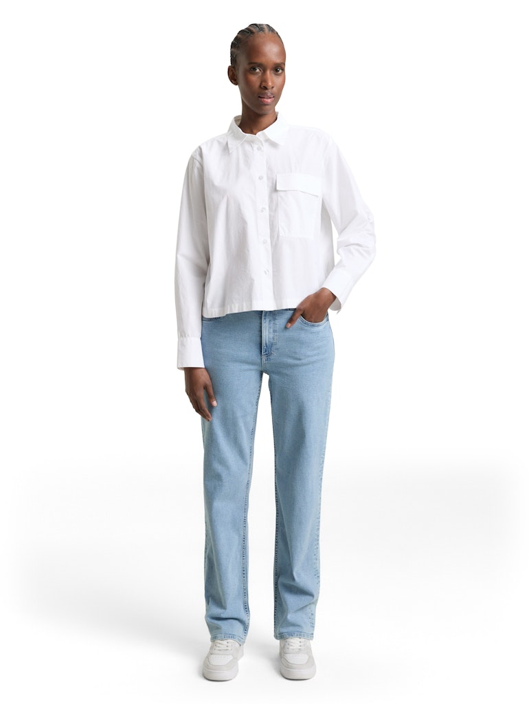 Tom Tailor denim Damen Blusen White
