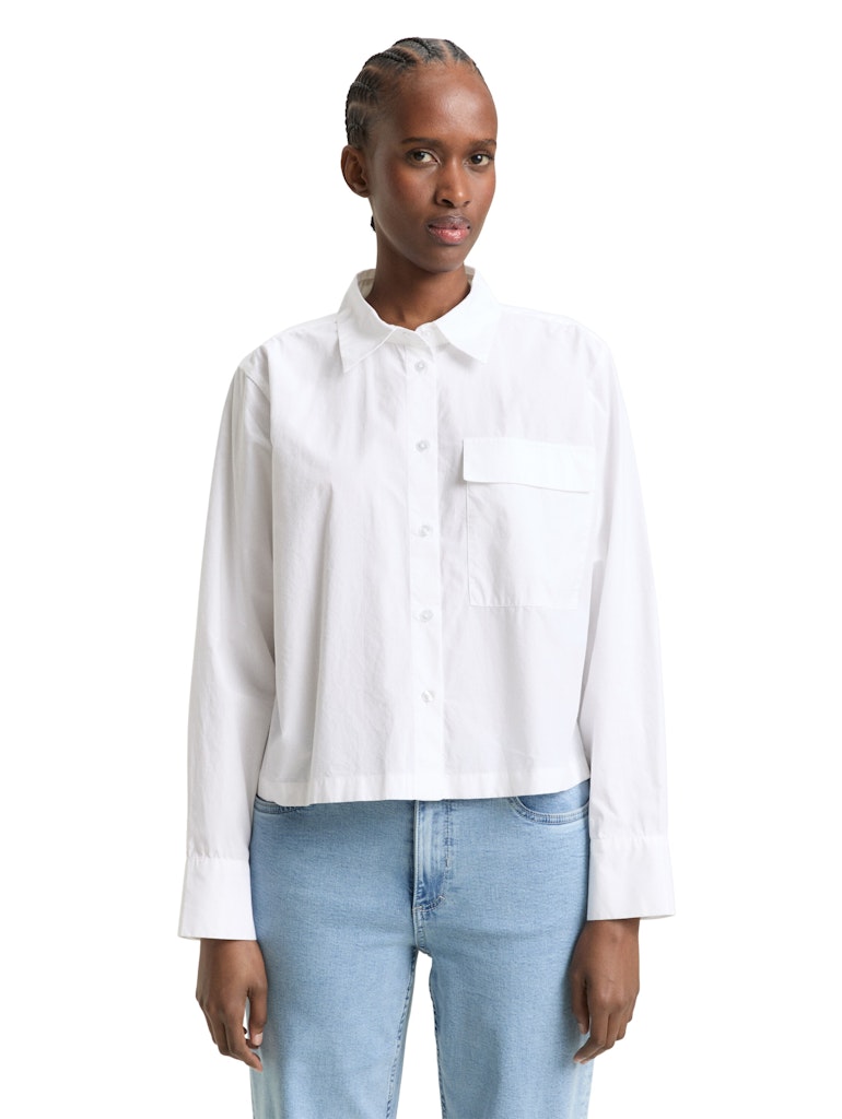 Tom Tailor denim Damen Blusen White