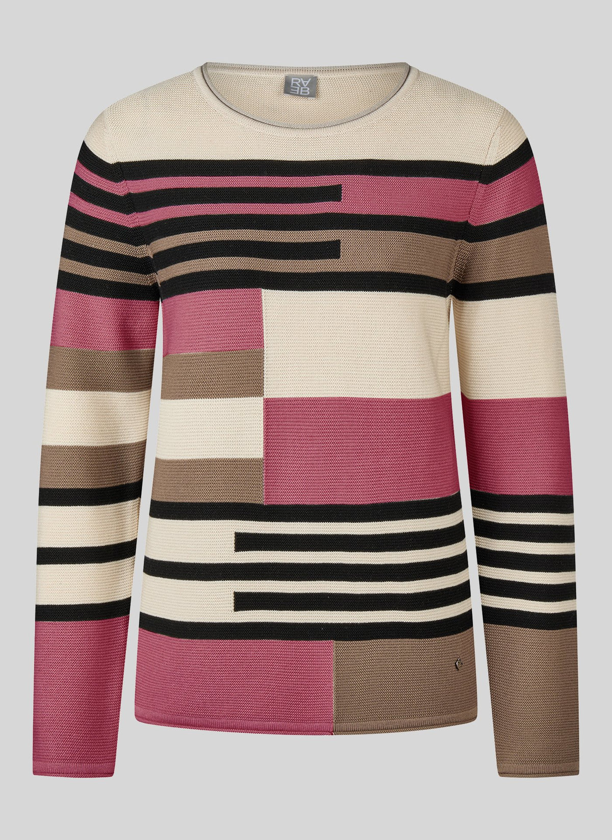Rabe Damen Pullover Malve