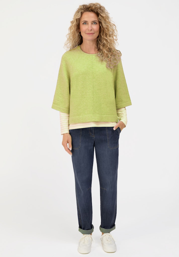 Bianca Damen Pullover Grass Melange