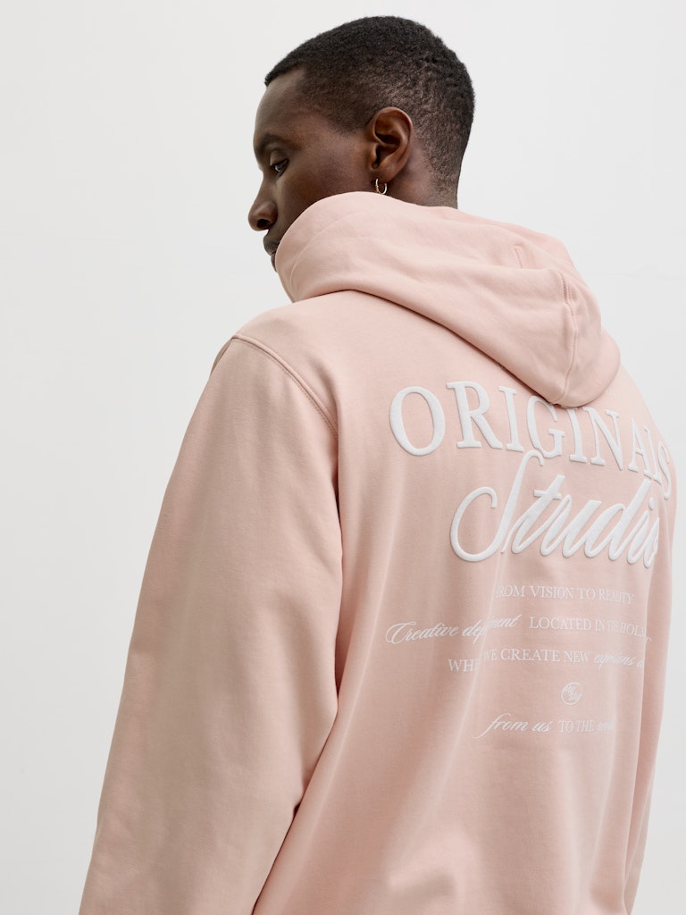 Jack & Jones Herren Sweatshirts Peach Melba/Ss