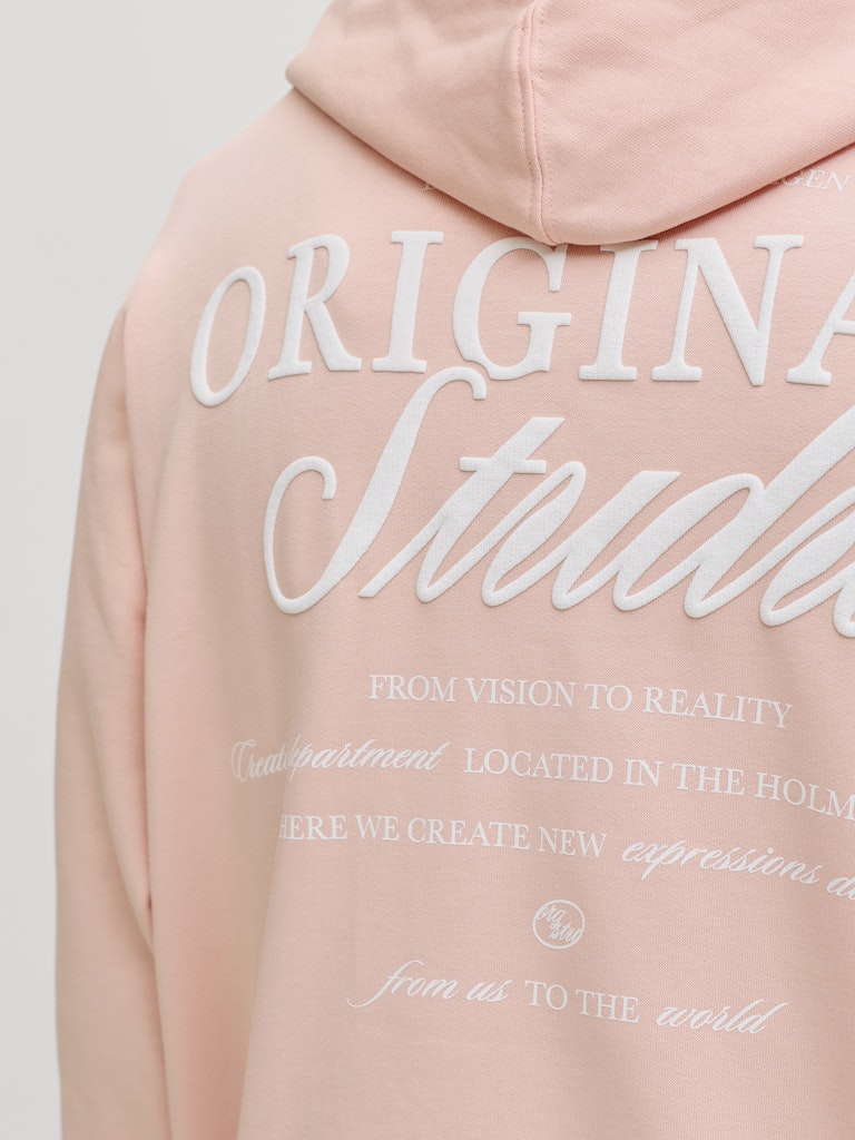 Jack & Jones Herren Sweatshirts Peach Melba/Ss