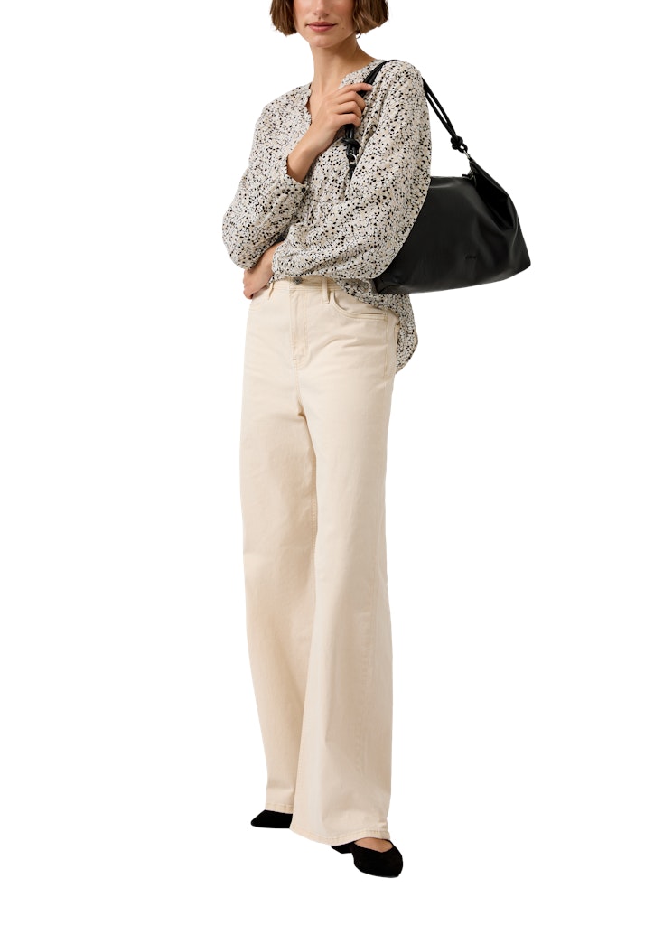 S. Oliver red Damen Blusen Grey/Black