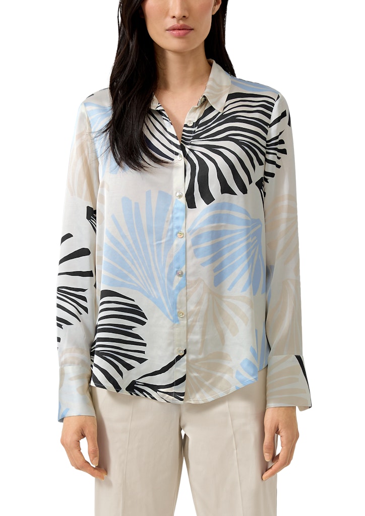 S. Oliver black Damen Blusen White