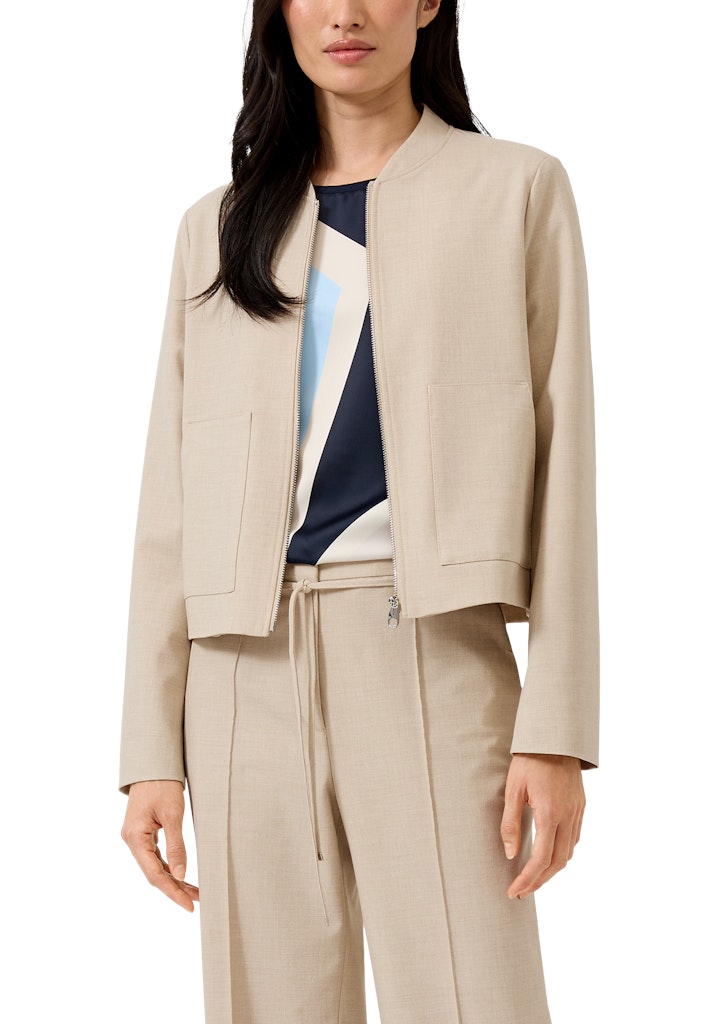 S. Oliver black Damen Blazer Brown