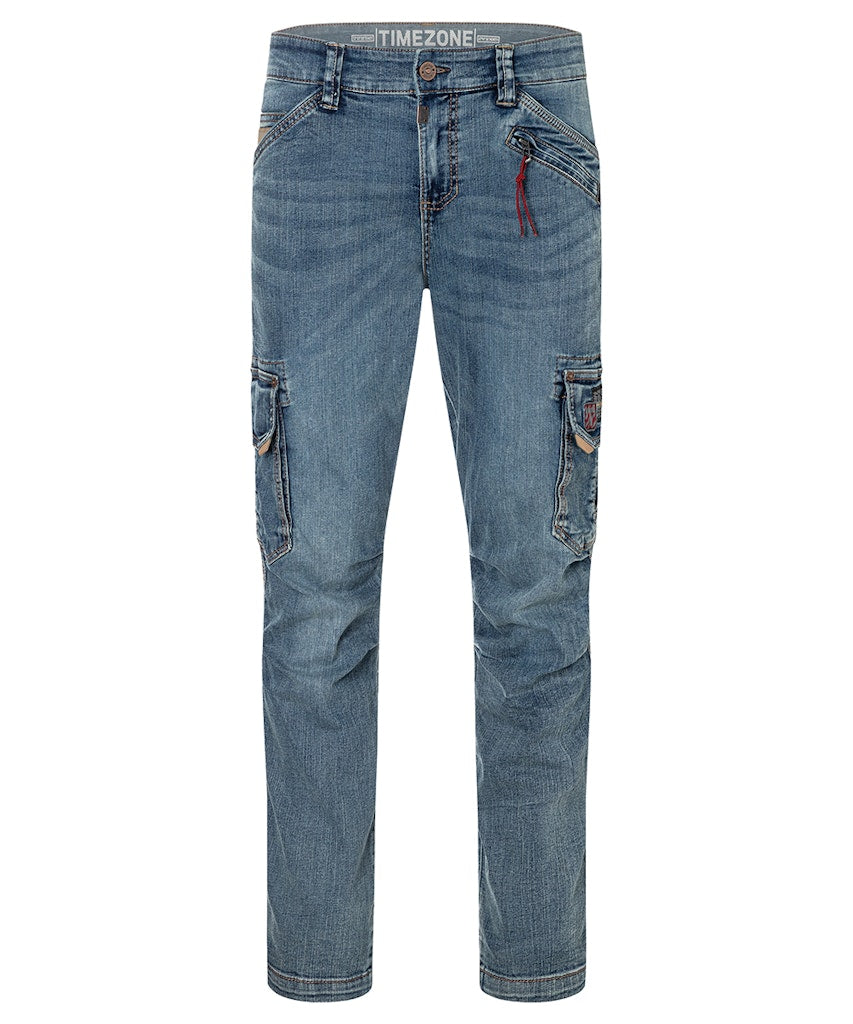 Timezone Herren Hosen  Work Blue