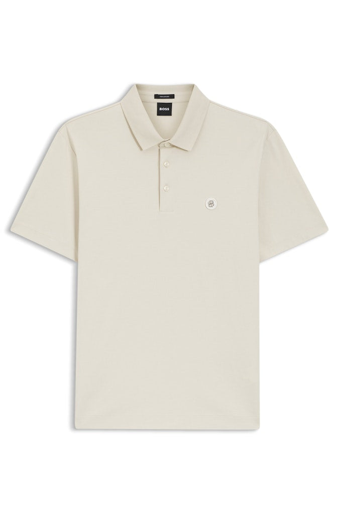 Boss Herren Polo-Shirts  Open White