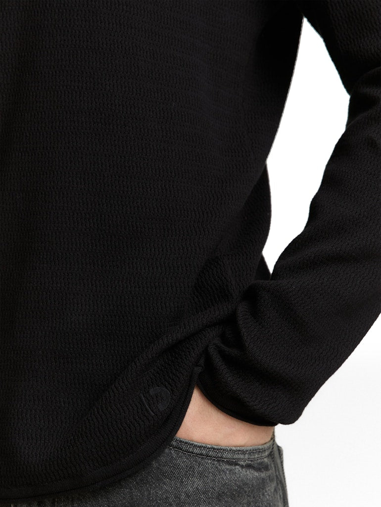 Tom Tailor denim Herren Pullover Black