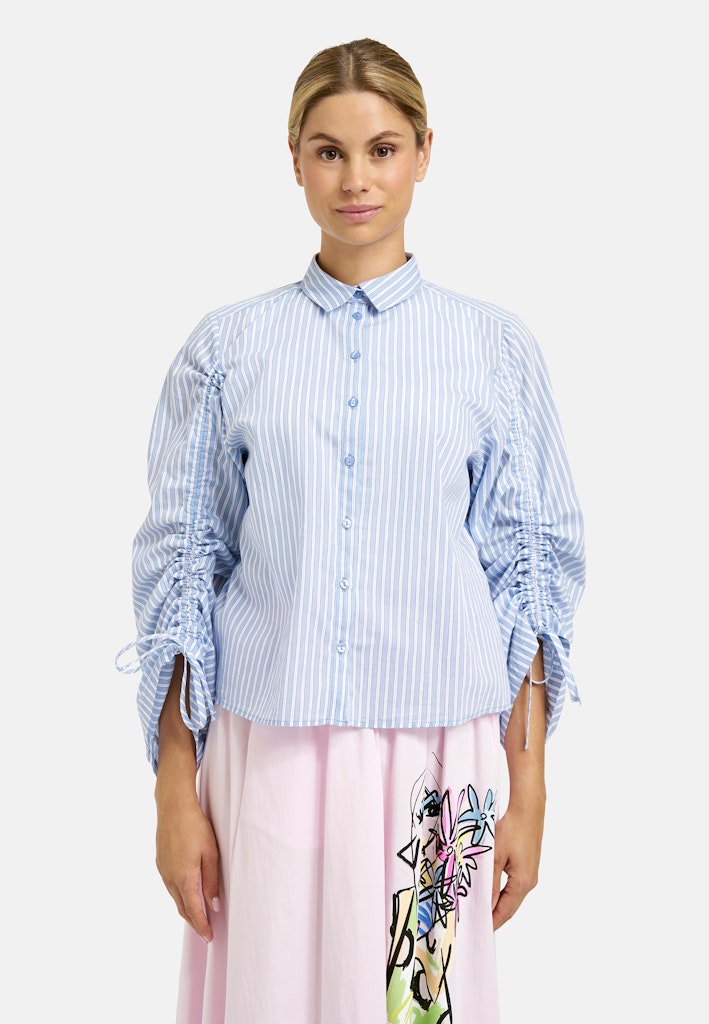 Milano Damen Blusen Ocean Print