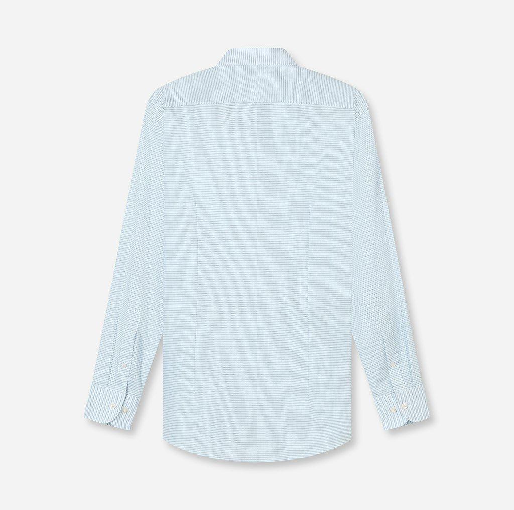 Olymp Herren Hemden lang  Bleu