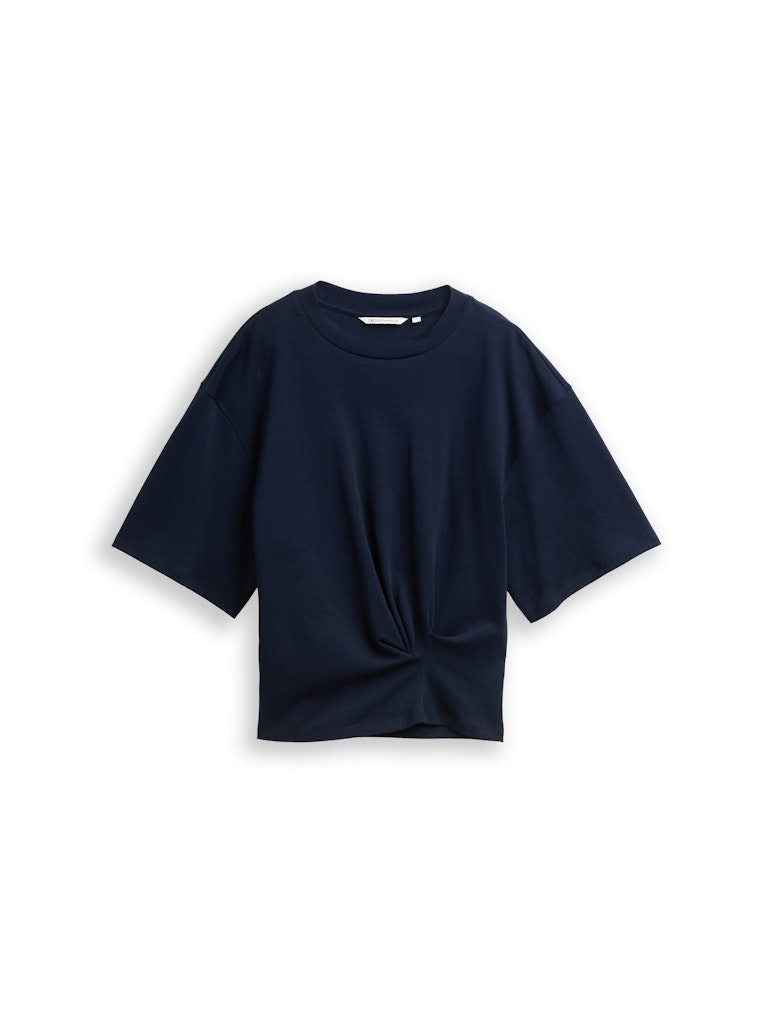 Tom Tailor denim Damen T-Shirts Sky Captain Blu