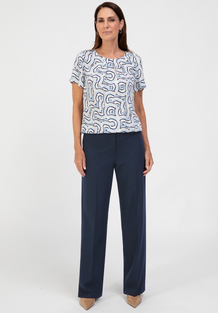 Bianca Damen Blusen Blue Mix