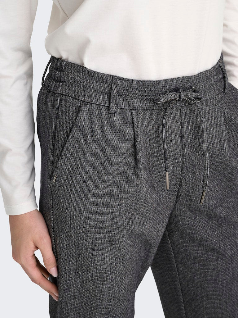 Only Damen Hosen Dark Grey Melan