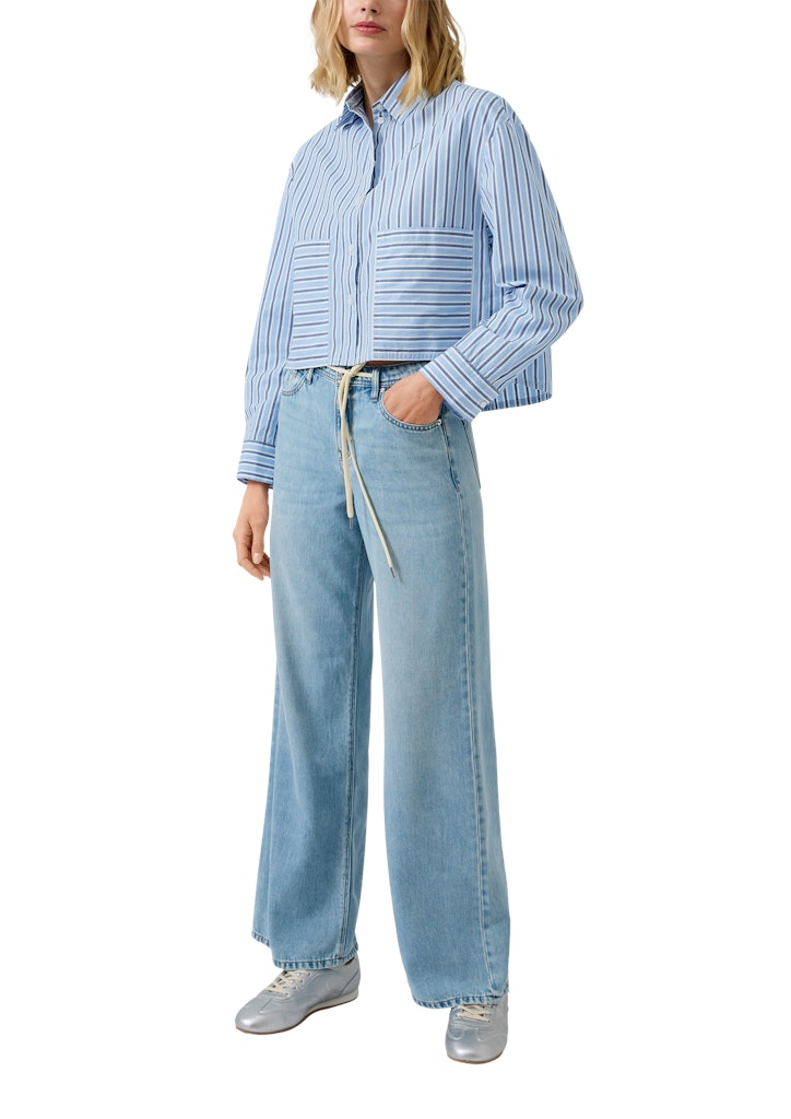 S. Oliver red Damen Blusen Blue