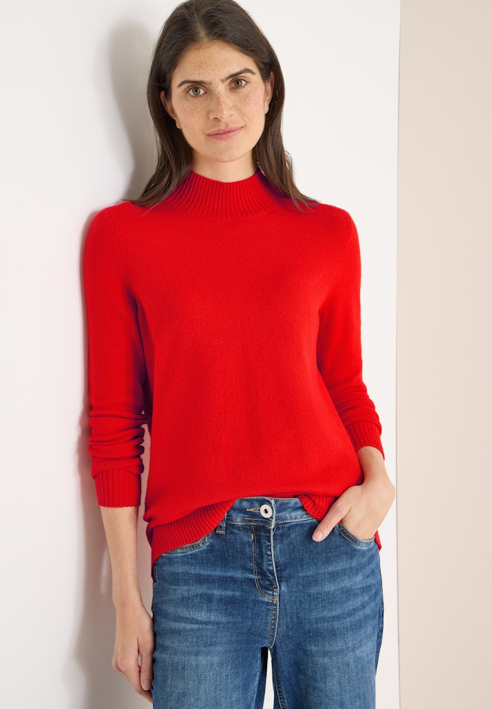 Cecil Damen Pullover Pumkin Or
