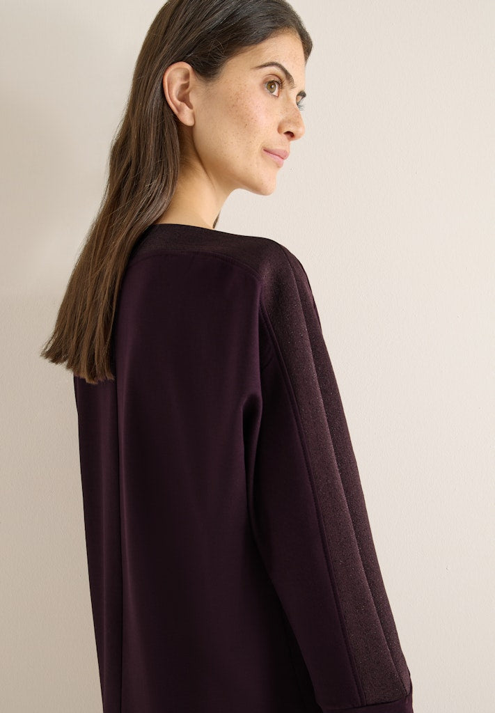 Cecil Damen T-Shirts Eggplant