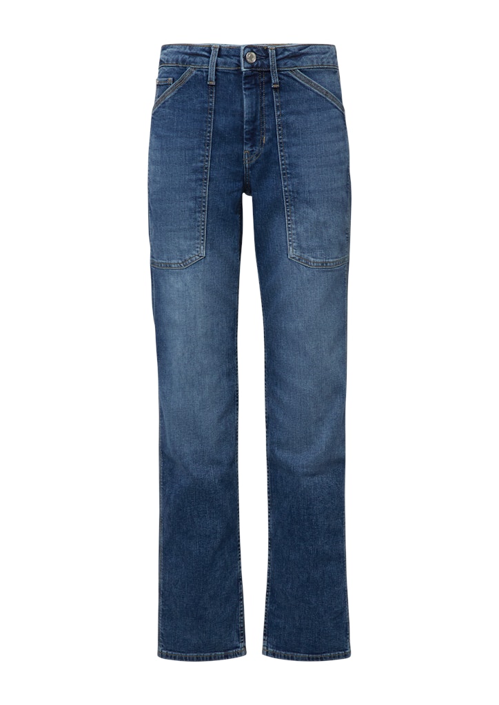 S. Oliver red Damen Jeans Blue