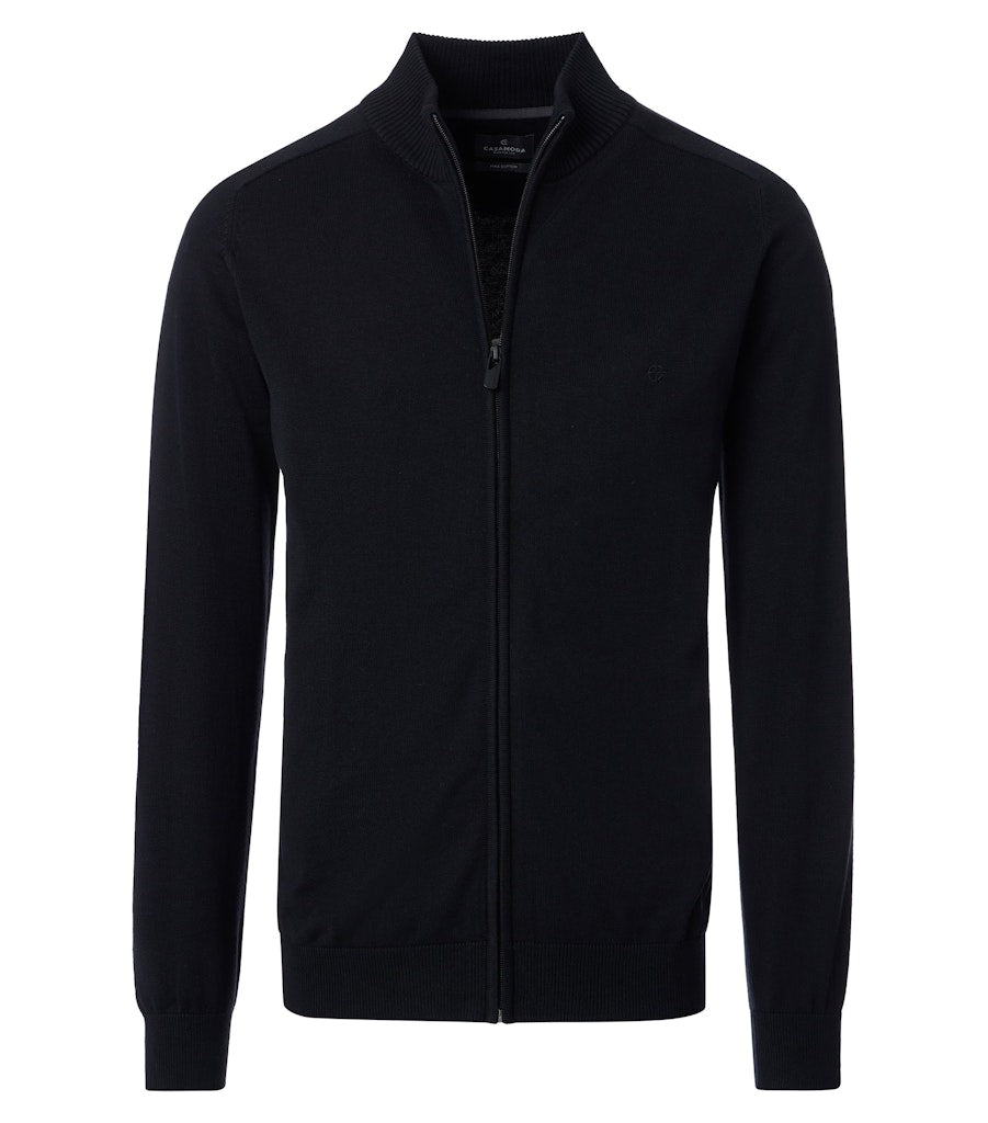 Casa Moda Herren Strickjacken  Schwarz