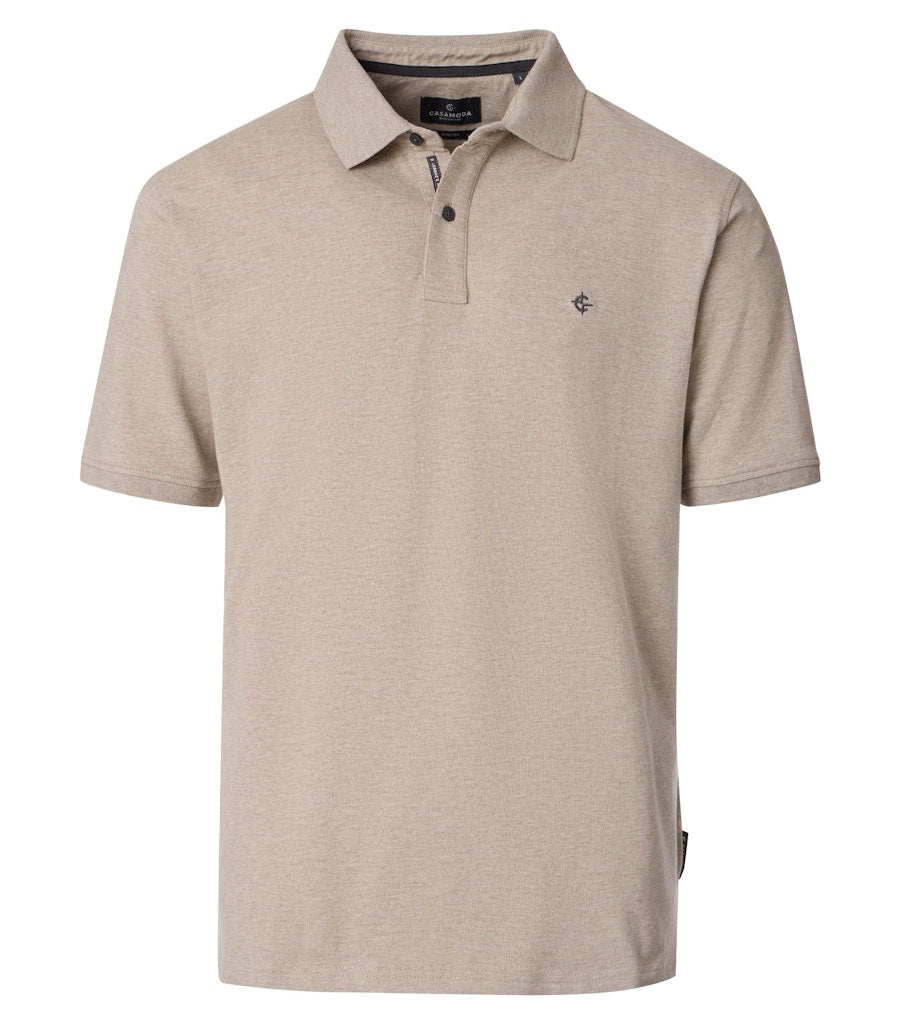 Casa Moda Herren Polo-Shirts  Beige