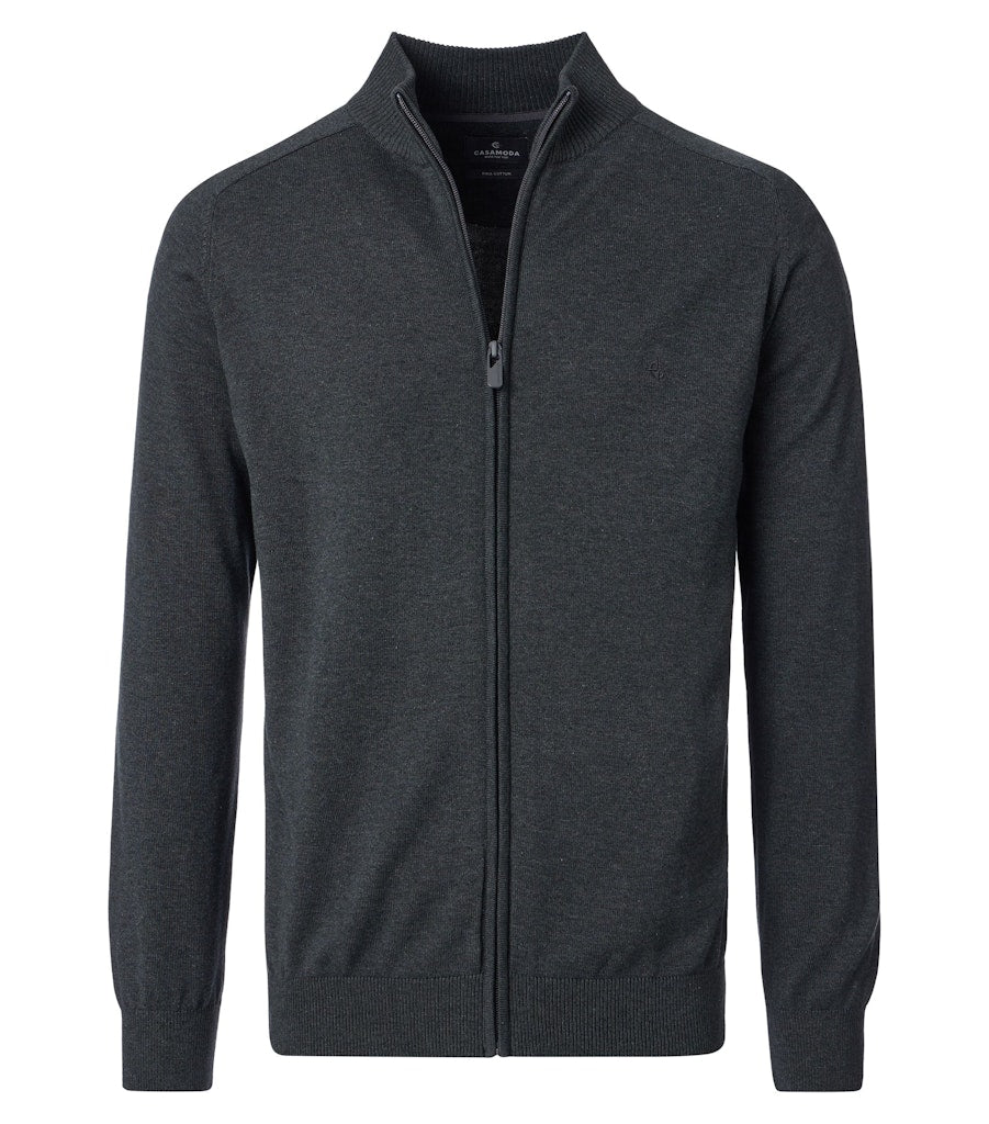 Casa Moda Herren Strickjacken  Anthrazit