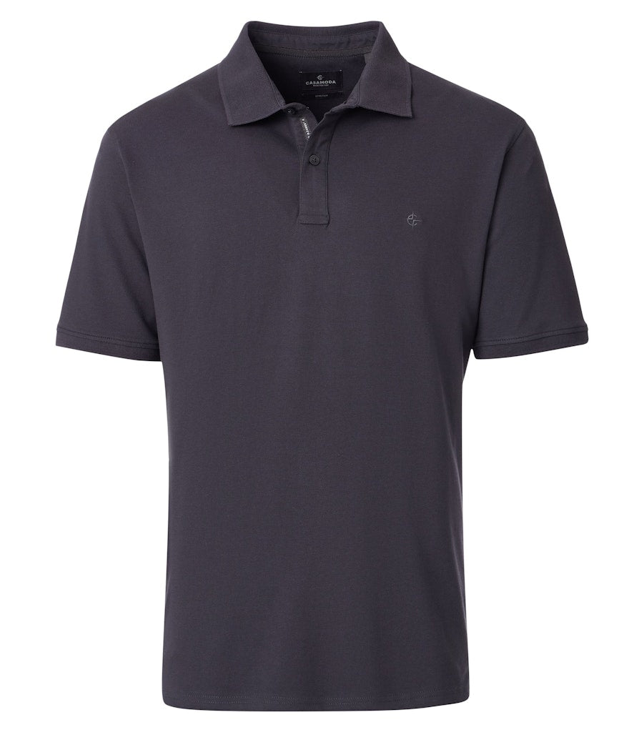 Casa Moda Herren Polo-Shirts  Anthrazit