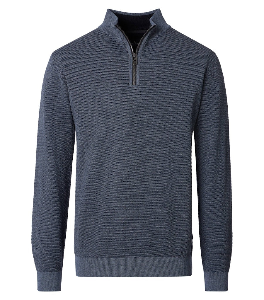 Casa Moda Herren Pullover  Silber