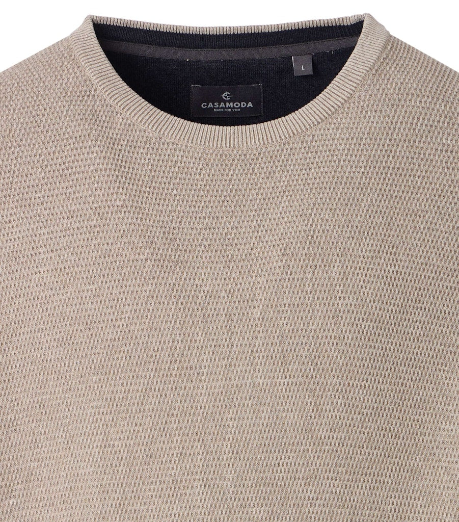 Casa Moda Herren Pullover  Beige