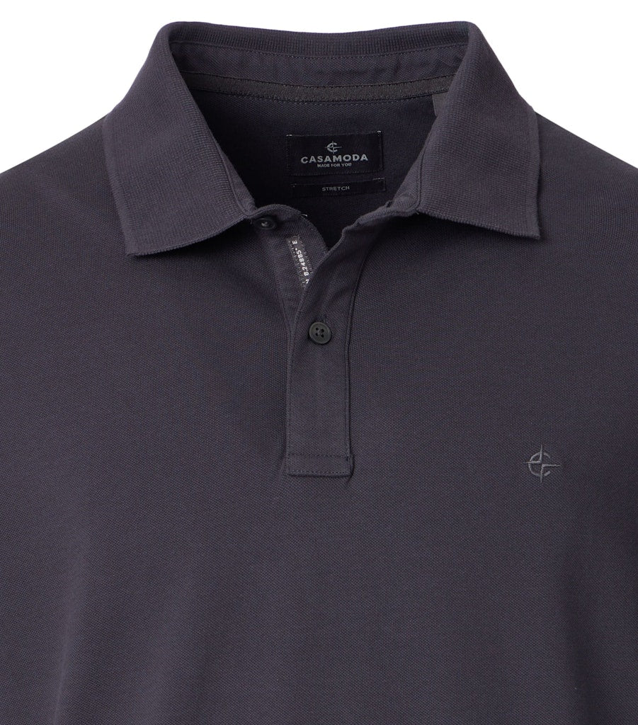 Casa Moda Herren Polo-Shirts  Anthrazit