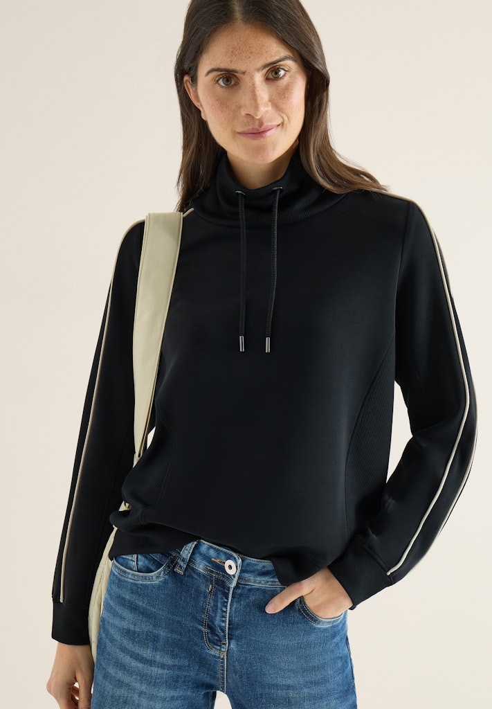 Cecil Damen Pullover  Black