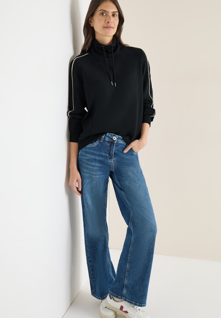 Cecil Damen Pullover Black