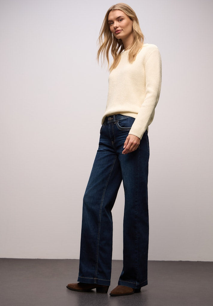 Street One Damen Pullover Soft Beig