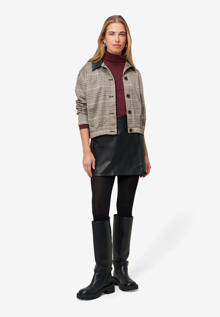 Zero Damen Blazer Beigeblack