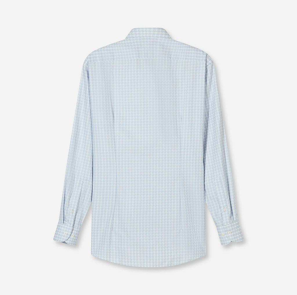 Olymp Herren Hemden lang  Silbergrau