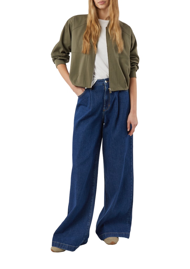 Comma Damen Blazer Green