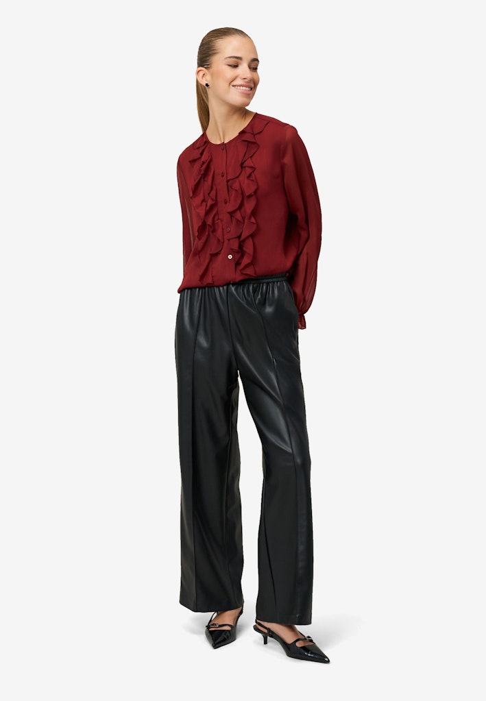 Zero Damen Blusen Cabernet