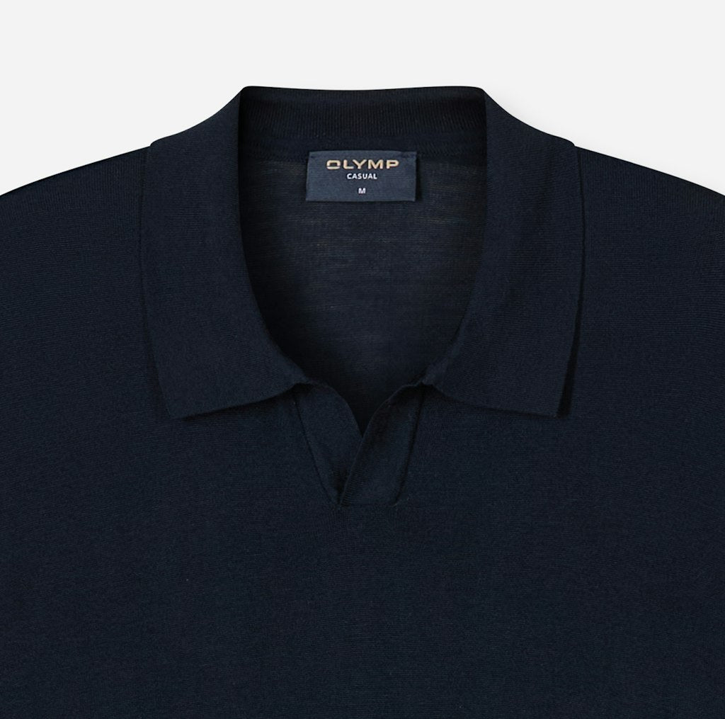 Olymp Herren Polo-Shirts Marine