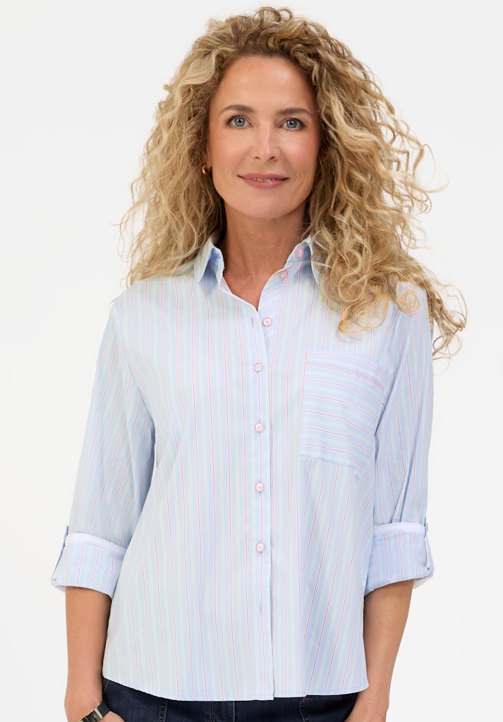 Bianca Damen Blusen Blue Mix