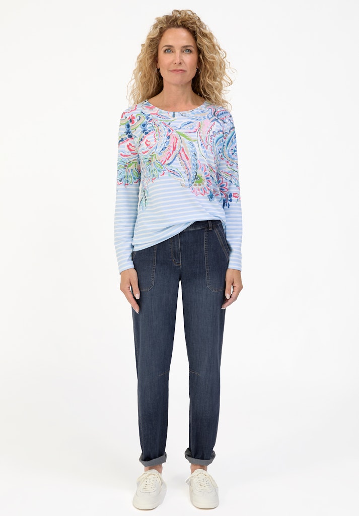Bianca Damen T-Shirts Blue Mix