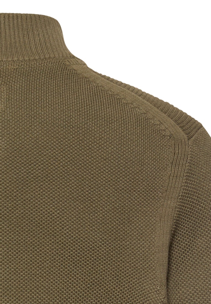Camel active Herren Strickjacken  Deep Olive