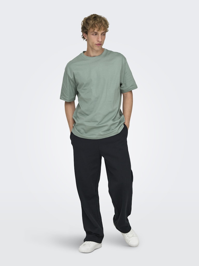 Only & Sons Herren T-Shirts kurz Chinois Green