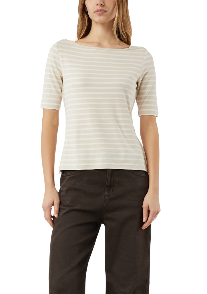 Comma Damen T-Shirts Brown