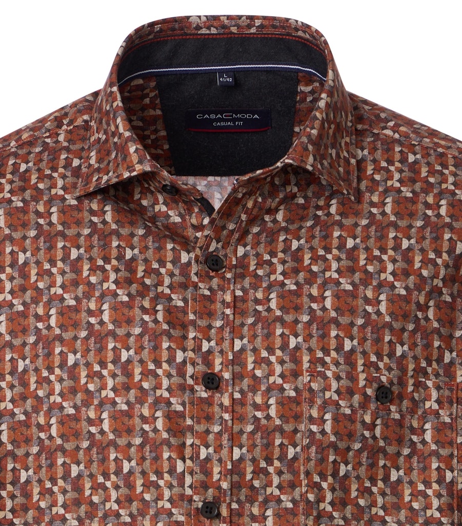 Casa Moda Herren Hemden  Orange