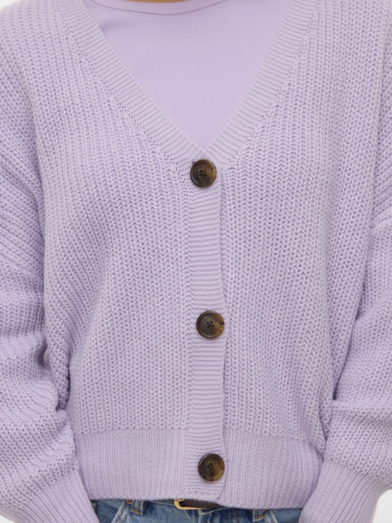 Vero Moda Damen Strickjacken Pastel Lilac