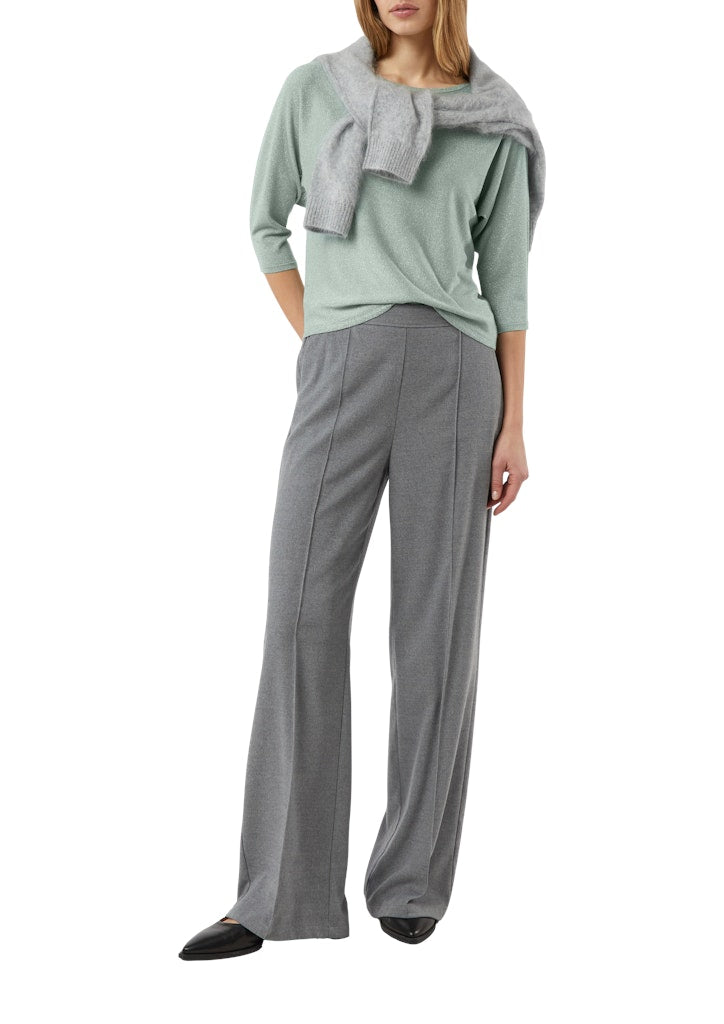 Comma Damen Pullover Blue Green