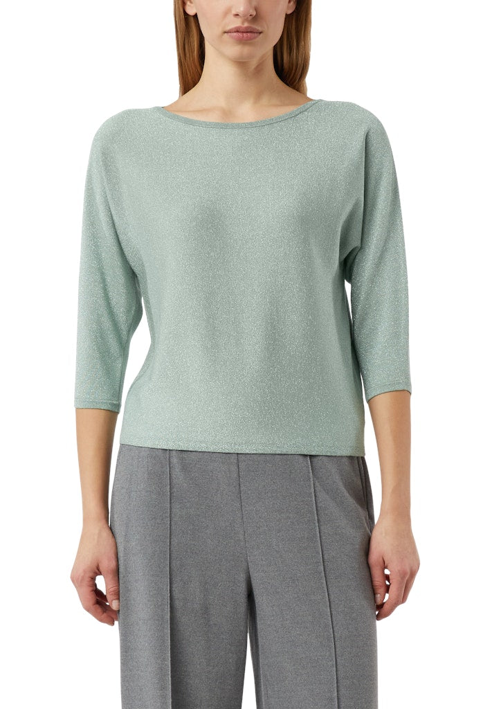 Comma Damen Pullover Blue Green