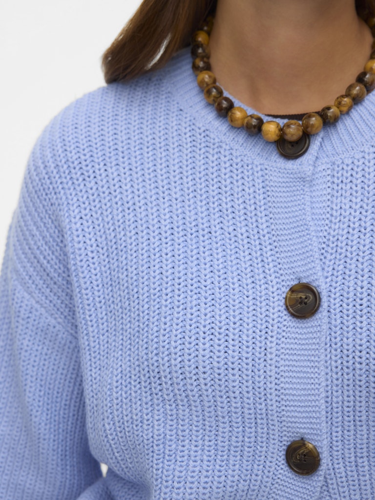 Vero Moda Damen Strickjacken Brunnera Blue