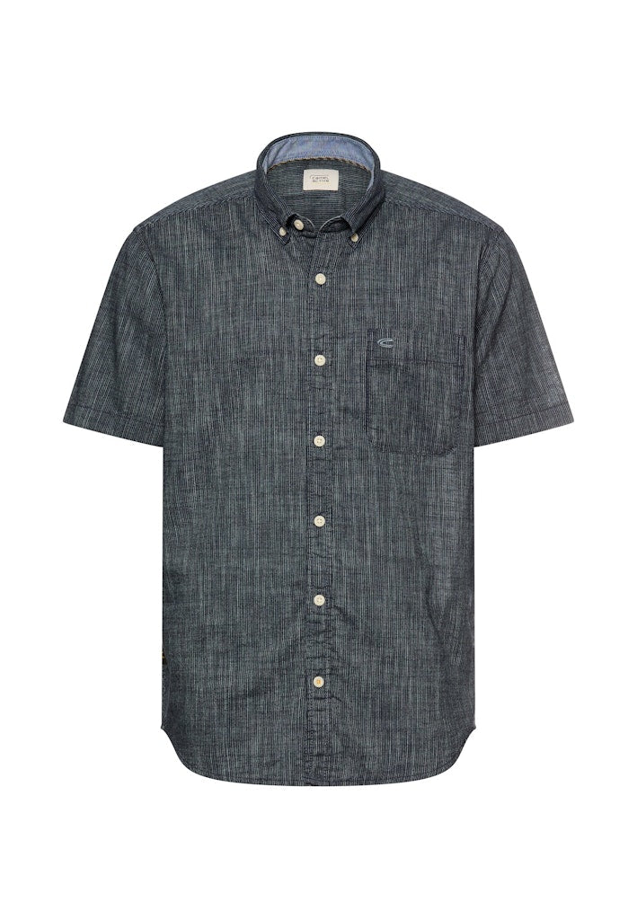 Camel active Herren Hemden kurz  Dark Navy
