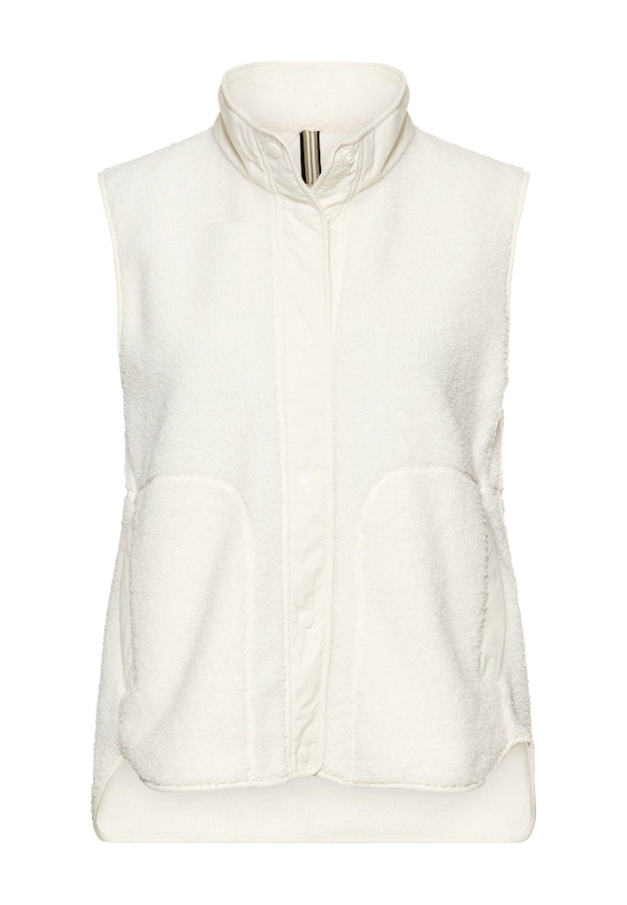 Camel active Damen Outdoorwesten  Milkwhite
