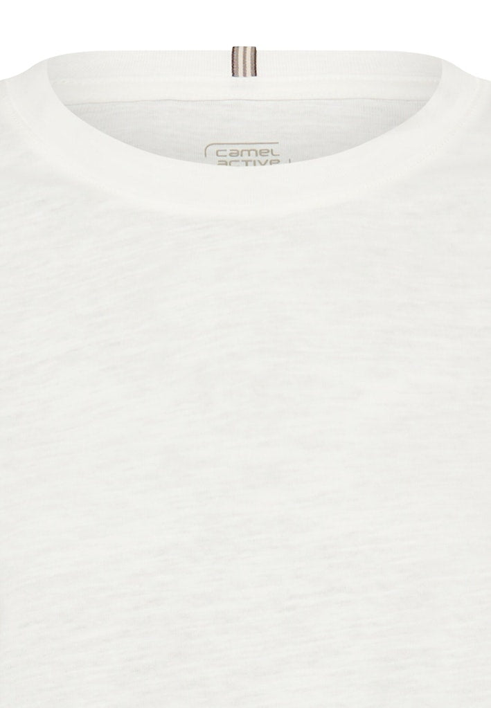 Camel active Damen T-Shirts  Milkwhite