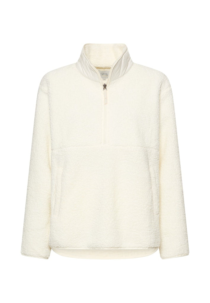 Camel active Damen Sweatshirts  Milkwhite